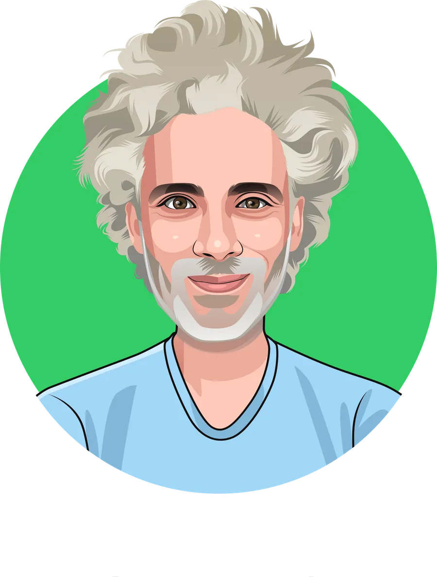 Illustrated portrait of Beadle